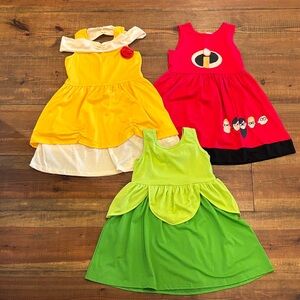 Kids Superhero Costume Set - Yellow, Red, Green